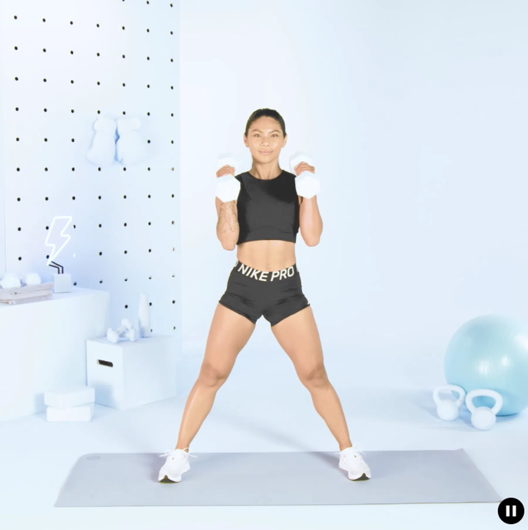 Zijwaartse lunge